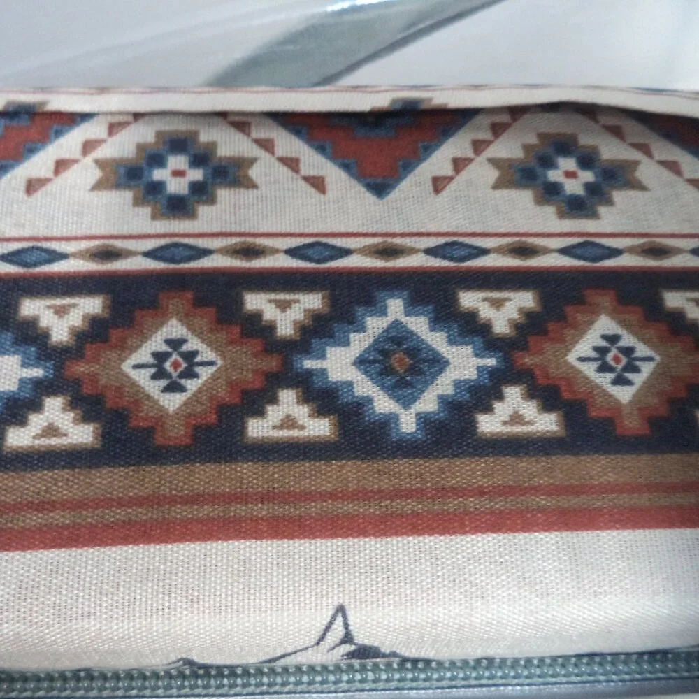 Ashley Copper Pocono Lodge 4 piece Micro Fiber King sheet set green NEW NWT - Picture 4 of 5